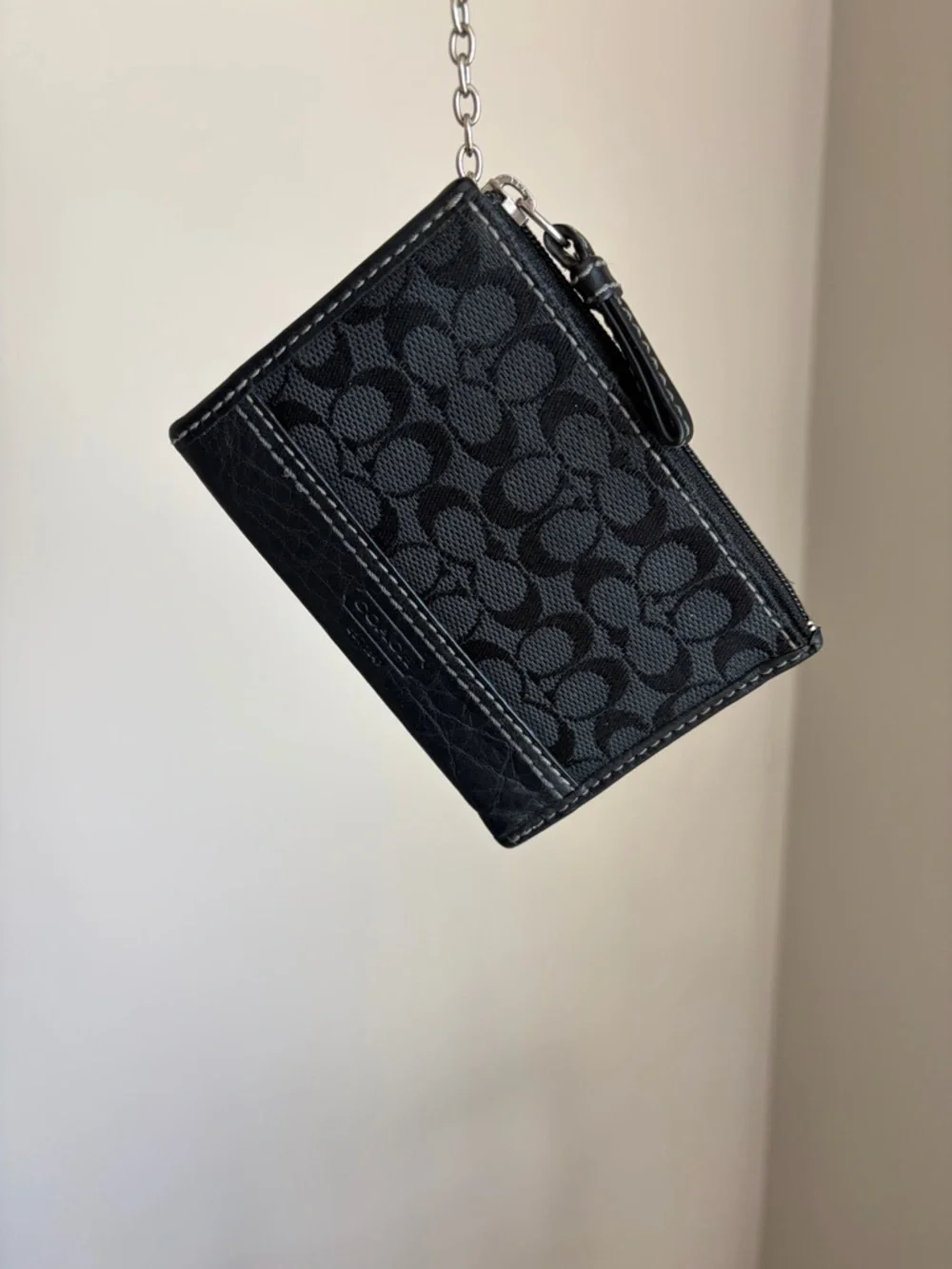Coach Vintage Logo Card Case Y2K